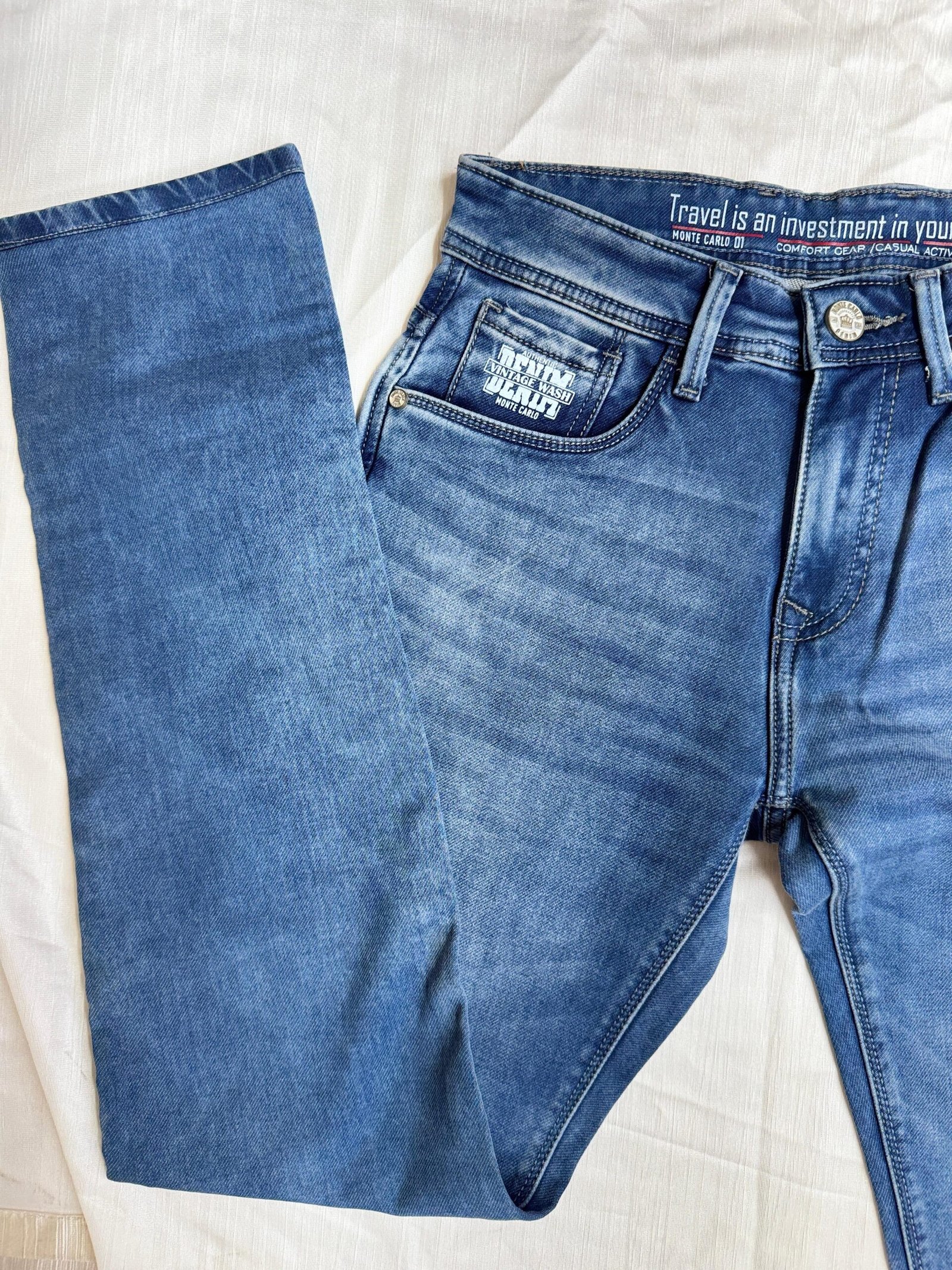 Men Comfort Fit Jeans - Image 2